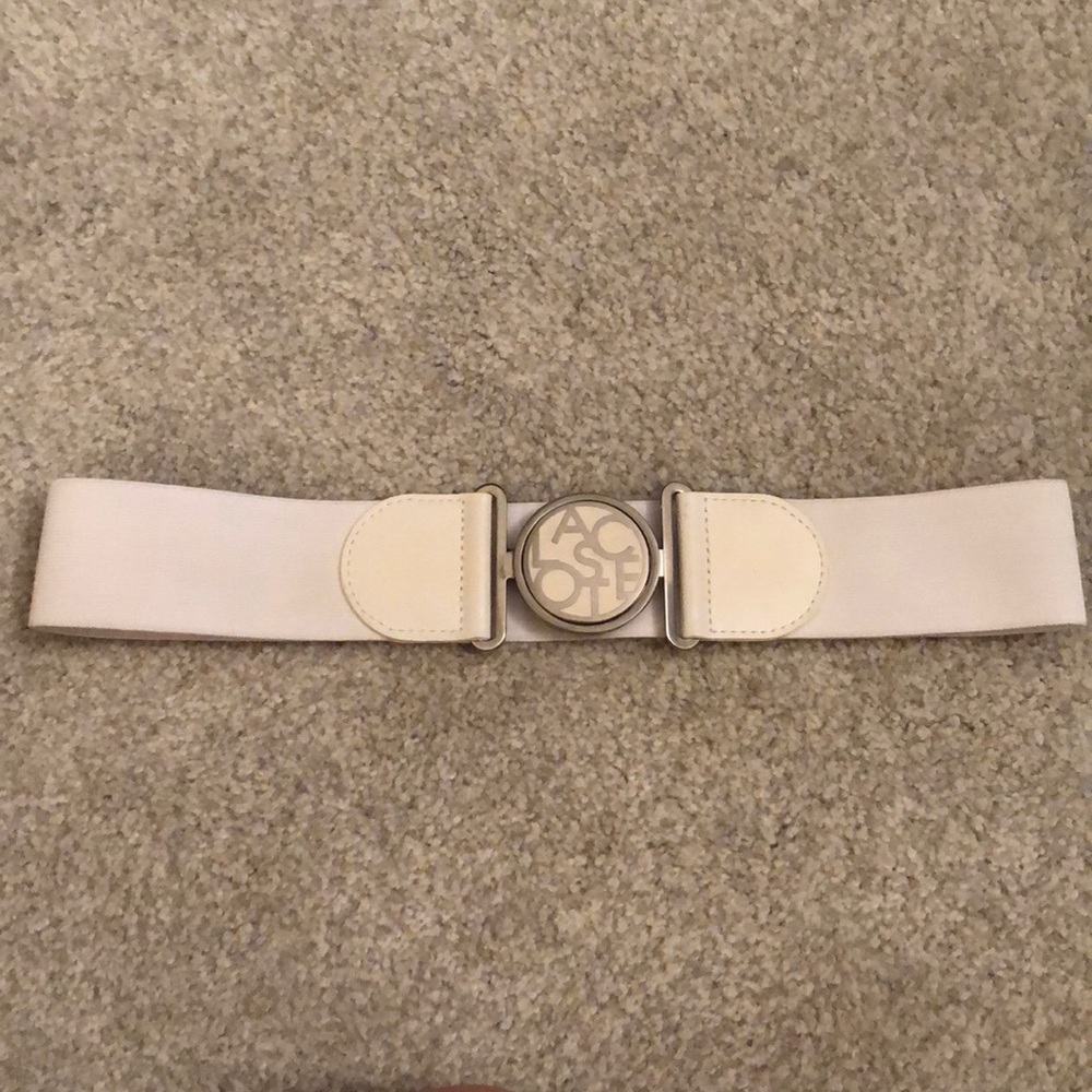 LACOSTE stretchy belt .